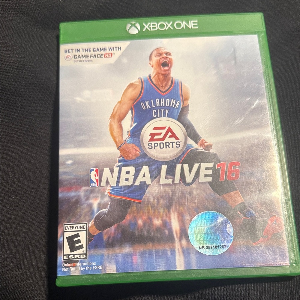 EA Sports NBA Live 16 for Xbox One - Green Case